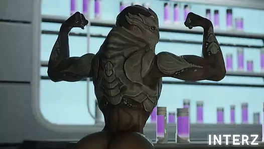 Female Turian Growth Animation