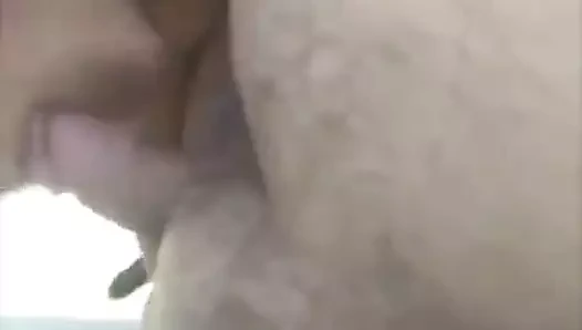 oral seks &amp; sürme onu cum üzerinde göğüsler