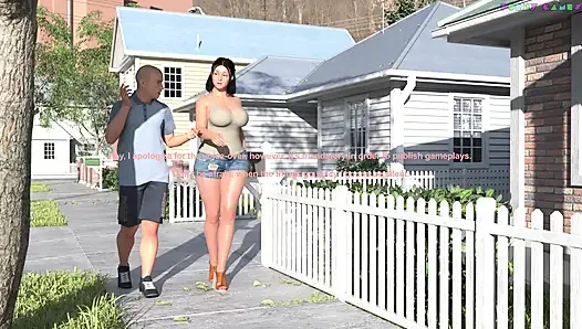 Wihte Foam tarafından exibitionist evli kadın - üvey anne yardım ediyor 3