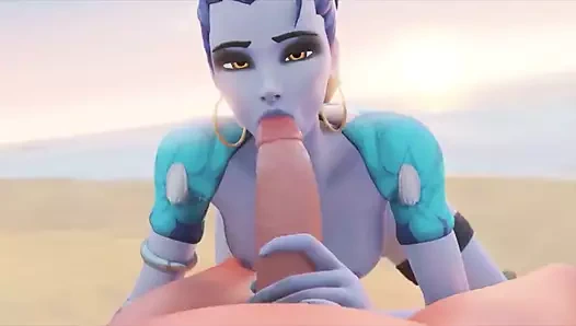 Widowmaker emme çük üzerinde the plaj