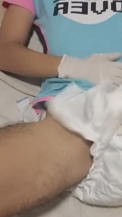 ABDL Diaper Boy Cumming In His Diaper | Clip 1