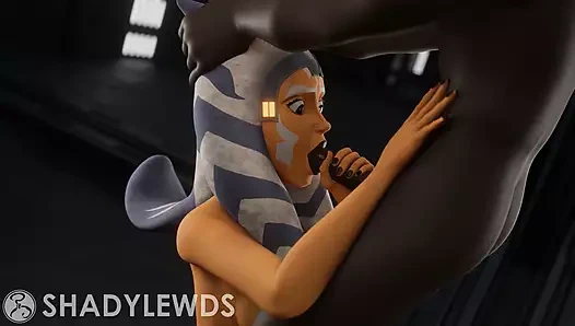 Ahsoka tano oral seks (siyah versiyon)