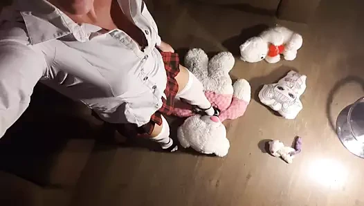 ayak fetişi, trampling