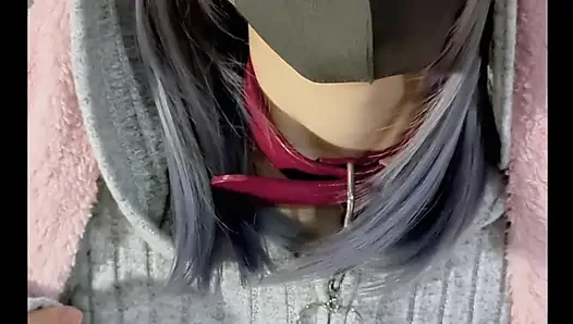 Yuca_ seksi tavşan kostümlü Japon seks kölesi