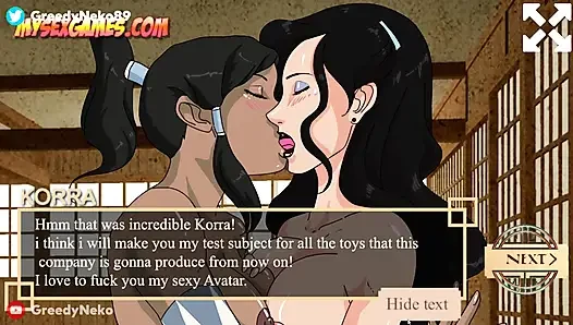 Korra Hentai oyunu ile eğitim