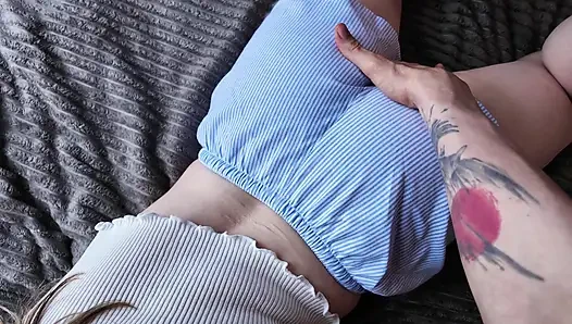 Stepsister's biology homework ended with passionate sex