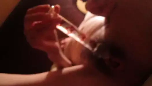 O kıllı amcığı çalıştır, kaltak!