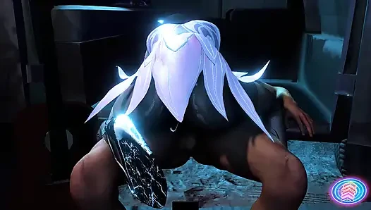 Ganimetli rüya dosyaları: animasyonlu tanrıça glow- 3d animasyon hentai