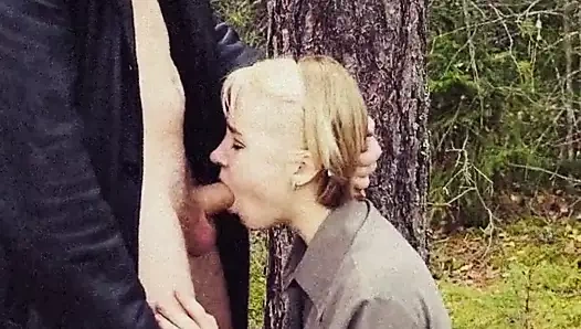 Grabfuck-gizli serisi. ormanda seks