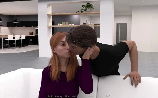 Üvey erkek kardeşimin karısı #18 Jennifer ve ben yanlışlıkla birbirimizin dudaklarını öptük