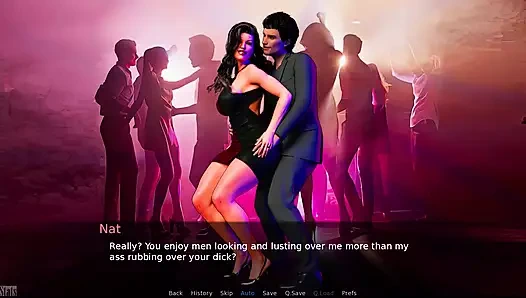 Bir çiftin aşk ve şehvet düetini #7 - Nate dans pistinde Eathen'ı azgın yaptı... Nate barda birkaç adamla tanıştı