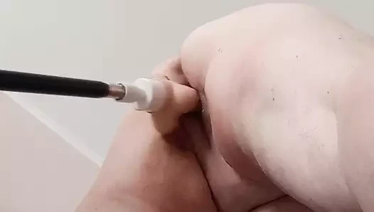 Ahlaksız kayınvalide seks makinesiyle eğleniyor