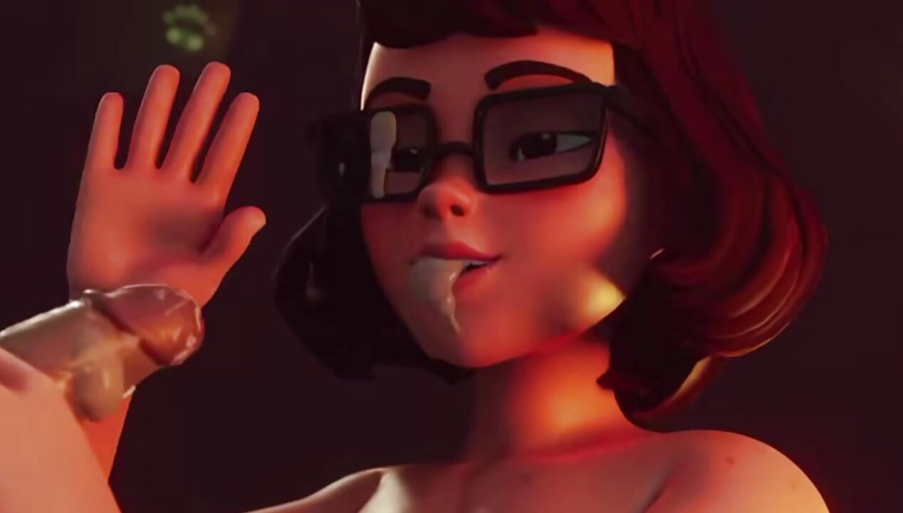 Çılgın azgın Velma inanılmaz sakso çekiyor ve yüzüne boşalıyor