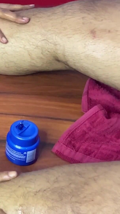 18 year old girl needed first sexual pleasure from her stepbrother oil massage | Clip 1