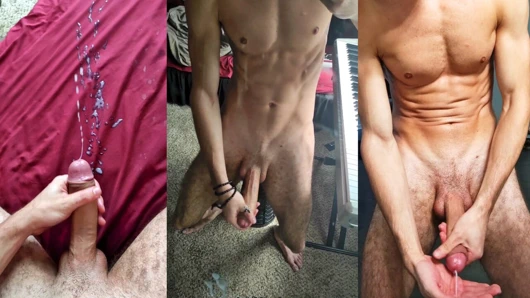 College boy massive cumshot compilation