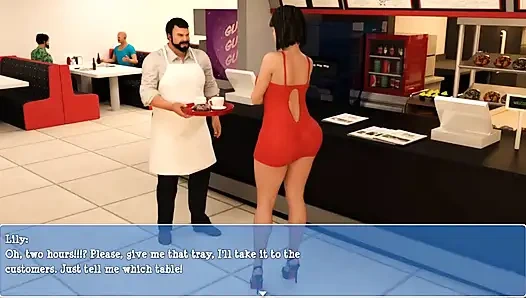 Vadideki Lily: yaşlı bir adam tarafından sikildikten sonra götüne dildo sokuyor ep 55