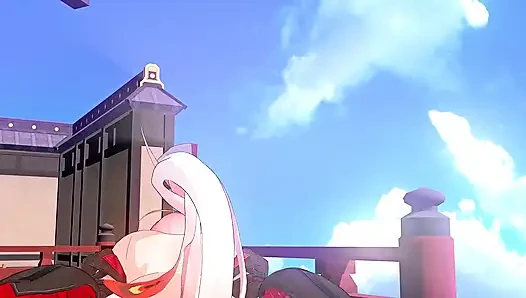 Titreyen dalgalar - Changli ateşli seks animasyonu - 3 boyutlu hentai inliyor ve zevk