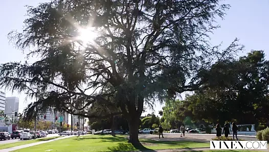 Vixen iki genç etkileyici ile vahşi seks