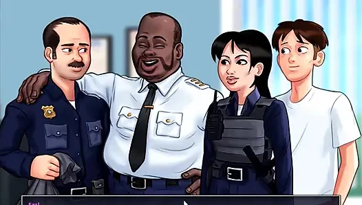 Yaz mevsimi efsanesi - Jenny bebeğini doğurmuş. Johannes bisiklette Odette'i sikiyor. Johannes Roxxy'i sikiyor