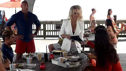 Pamela denise anderson - kamera arkası ''baywatch'' filmi