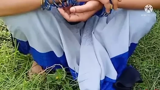 Desi gao ki bhabhi ke muh me kala mota lund Jangal Me Mangal