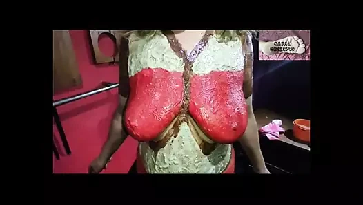 Vücut boyası cadı yemeği 1