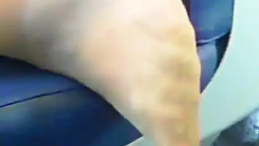 la signora sul treno