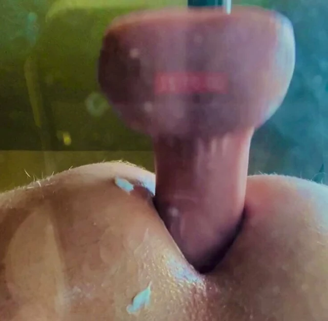 Anal dildoing ile benim seks makine