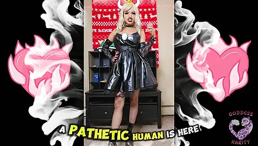 Tanrıça Rarity senin için bowsette olarak soyunuyor