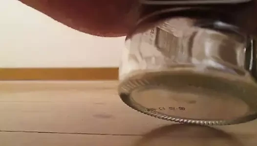 Anal yerleştirme cam şişe