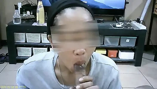 Ateşli pinay bakış açısı oral seks