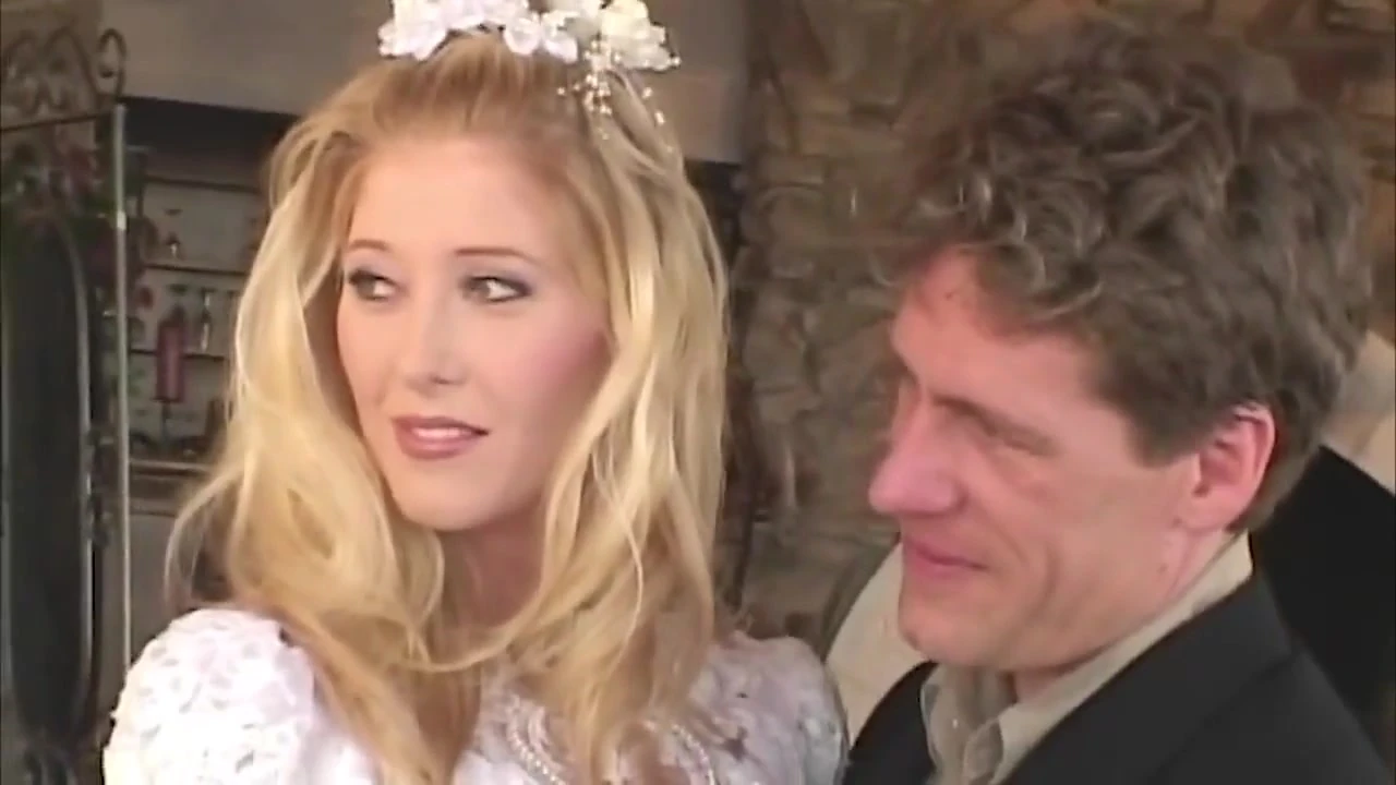 Naughty Bride Teases Groom with Eager Bridesmaid