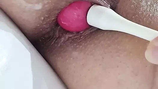 Evde lezzetli göt deliği uyarılma...