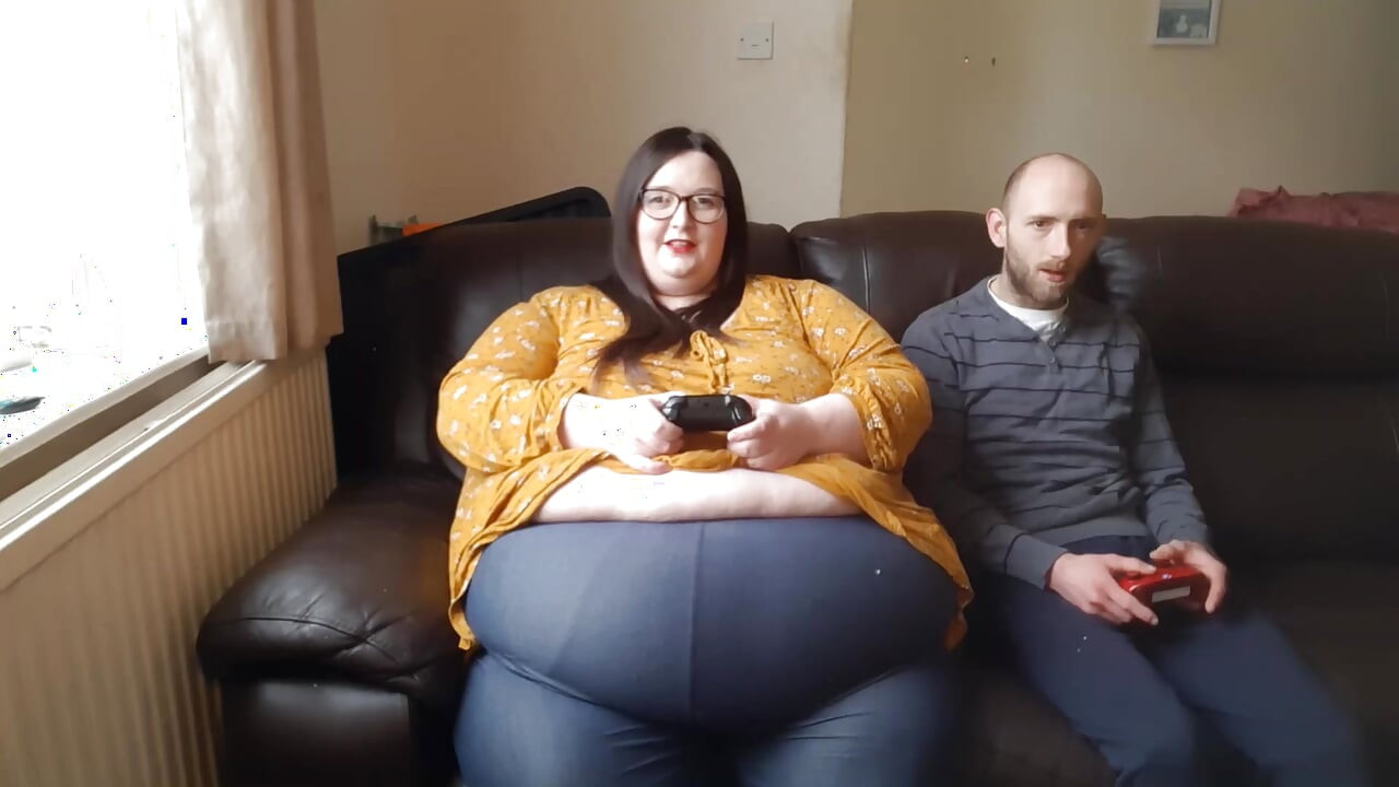 Göbek oyunu ile ssbbw oyun
