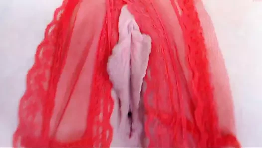 Roxy masturbasyon yaparken büyük bir ıslak özensiz karışıklık yapar