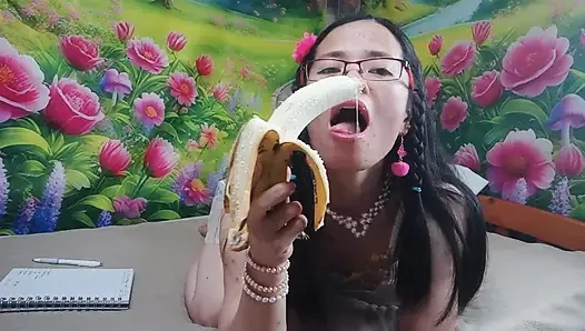 Muz emme videosu özel seni tahrik ediyor