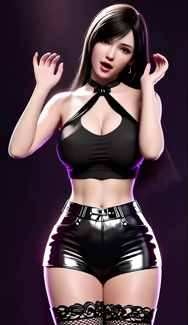 Tifa'nın şiddetli dansı (hellovenus - hastayım) ff7 3 boyutlu dans