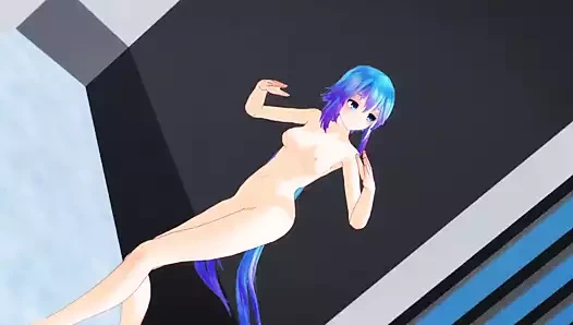 (mmd) aoki lapis: çılgın (silme modeli testi)
