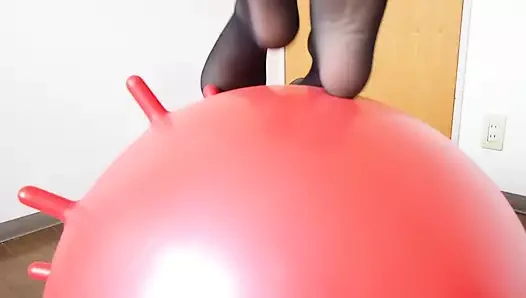 Külotlu çorapla esnetme