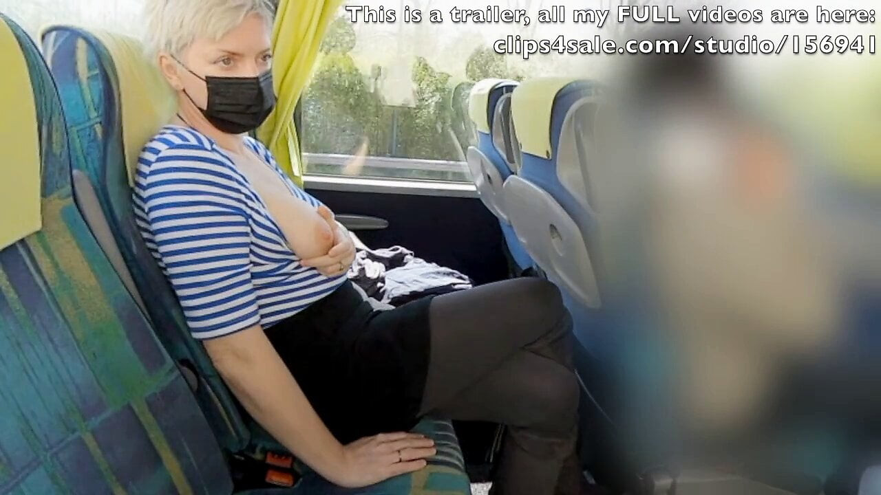 Kamu otobüsü riskli çapraz bacaklar mastürbasyon için orgazm