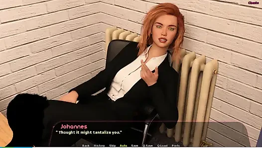 Haley hikayesi #12 - Haley Johannes'e sakso çekti. Hayley, Bay Andrew ve Johannes dışarı çıktı ve Johannes Hayley'i sert sikiyor