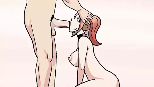 2 boyutlu çizgi film - yarak emme ve dölleme sert sikiş (sansürsüz)