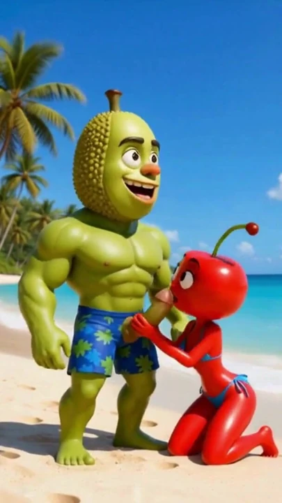 Bölüm 4 - sevimli ananas kızı ve tatlı avokado adam nazik tropikal anları paylaşıyor yapay zeka hentai | Klip 1