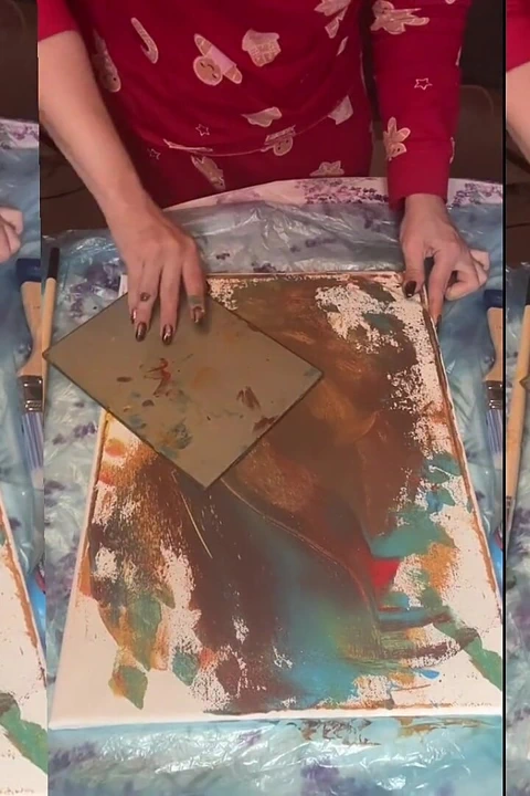 Büyük gözlüklü asmr akrilik sanat bust içinde çiçek açıyor bölüm 1