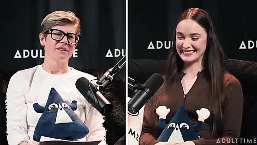 Hazel Moore her zaman tek başına seans sonrası! | Adult Time Podcast
