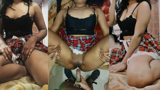 Azgın kız büyük yarak alıyor, amını çok sert sikiyor, mini kırmızı etekli ateşli kız.