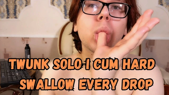 Twunk Solo Sert Boşalıyorum Her Damlasını Yutuyorum