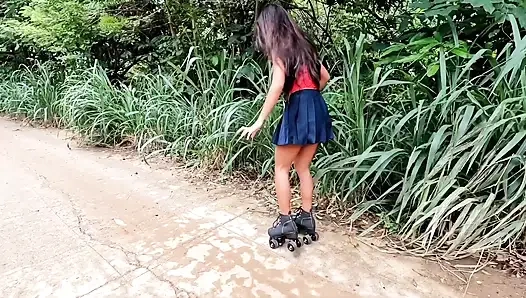 Naughty Rollerskater