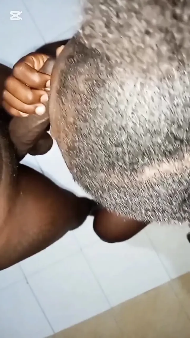 African Queen Sucks and Fucks Step Dad With Cum in Pussy