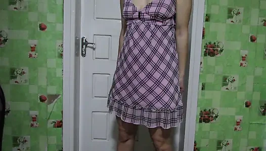 He punished his goulish wife. With conversations in Russian